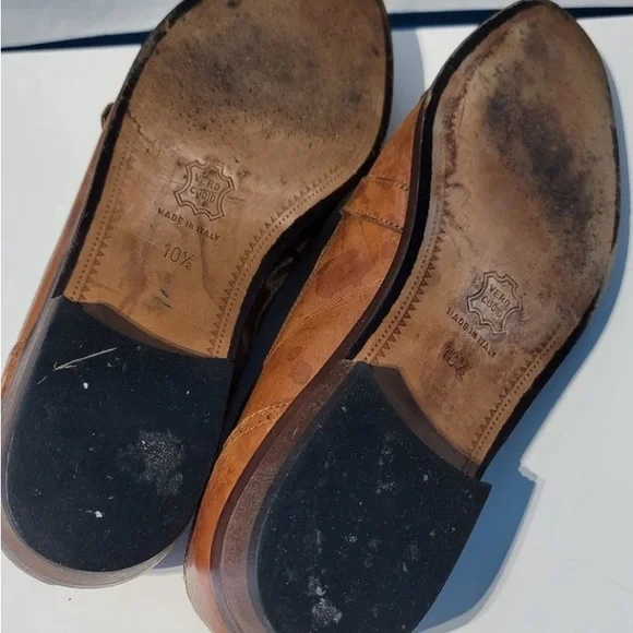 10 1/2 leather mens dress loafer - Picture 3 of 4